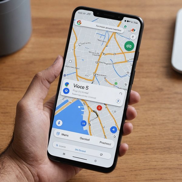 Comment utiliser la fonction de commande vocale sur un Google Pixel 5 pour une navigation mains libres ?